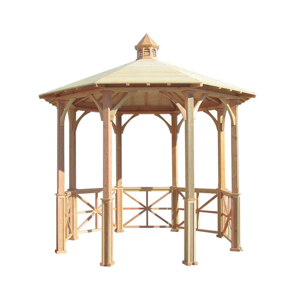 Garden Patio Gazebo with Cupola 10 ft.