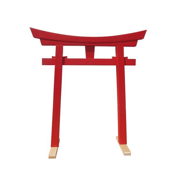 Miniature Japanese Shinto Torii Gate 26 Inches - SamsGazebos Handcrafted Garden Structures