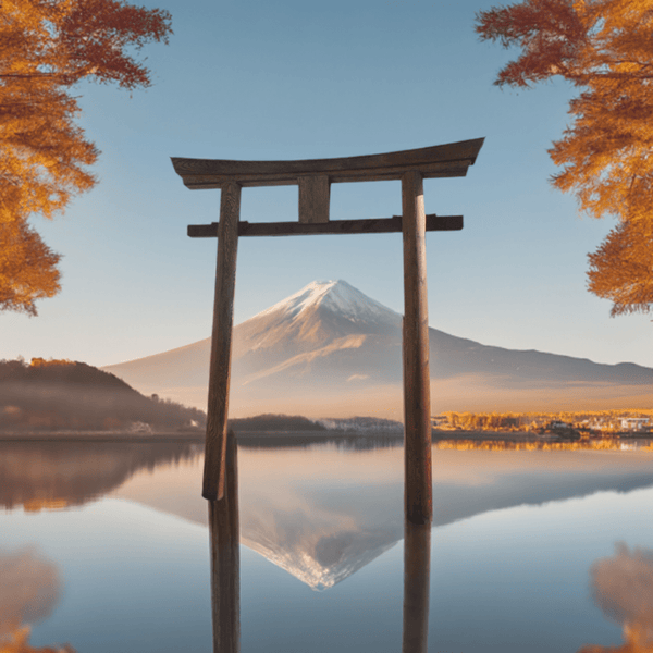 日本鸟居门 8 英尺明神风格