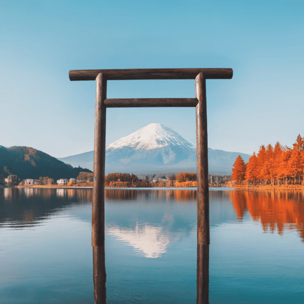 日本鸟居门 8 英尺神明风格