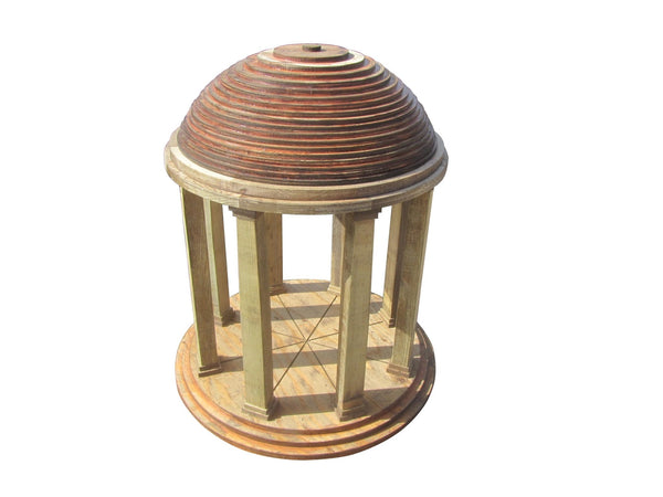 Miniature Dome Gazebo Temple of Love - SamsGazebos Handcrafted Garden Structures