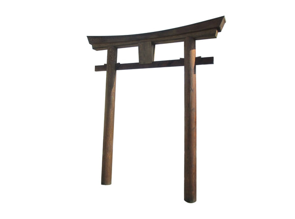 Japanese Torii Gate 8 ft Myojin Style side